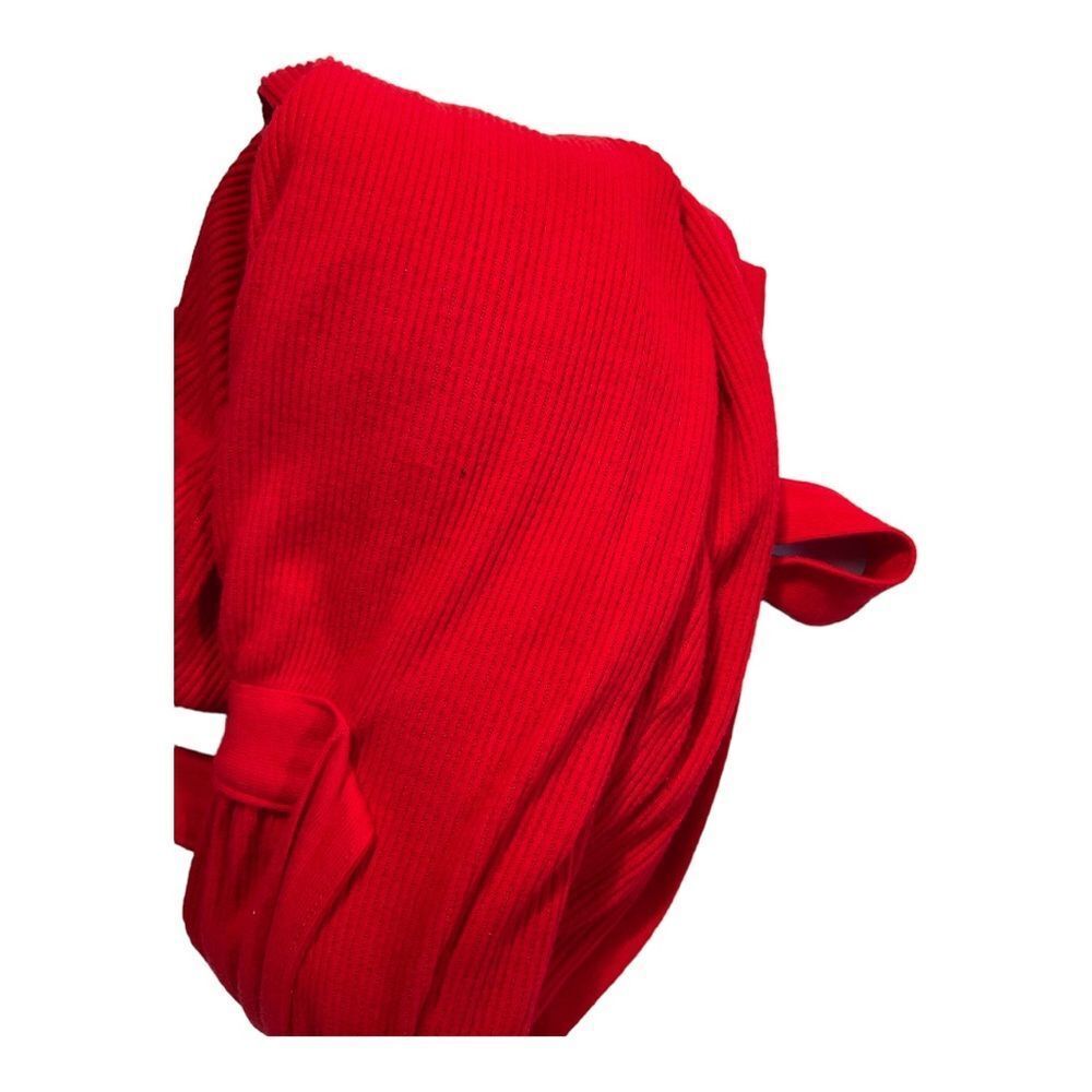 PJ Salvage RITER  Women’s Textured Essentials Ribbed Robe Heather Red Size M - Picture 8 of 15